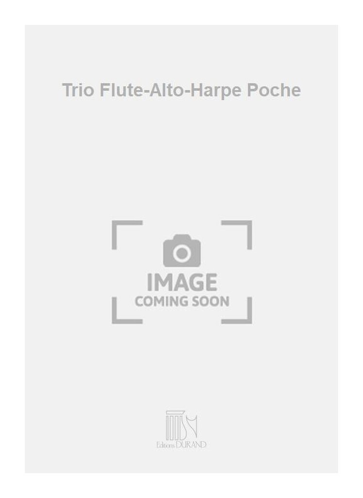 Trio Flute-Alto-Harpe Poche